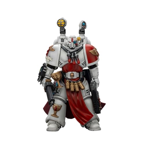 Warhammer 40K Blood Angels Sanguinary Priest with Bolt Pistol, Chainsword & Narthecium Action Figure by JOYTOY - Used condition - US$60.45