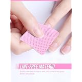 800 PCS Lint Free Nail Wipes - Eyelash Extension Cleaning Pads