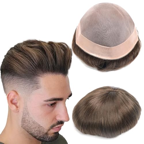 Real Mono Lace Toupee