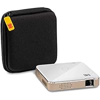 Proyector de bolsillo KODAK Luma 150 Proyector de película portátil con altavoz incorporado para el hogar y la oficina produce imágenes de hasta 150 pulgadas para cualquier lugar entretenimiento