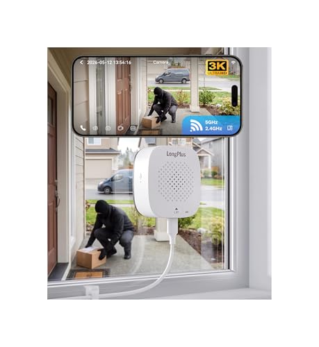 LongPlus 3K 5MP Safeview Window Camera