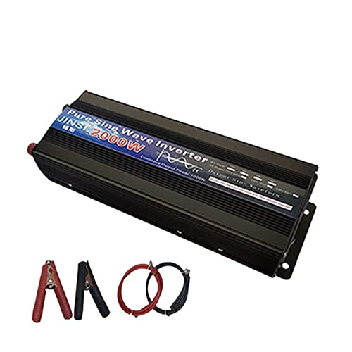 Onduleur à onde sinusoïdale pure anti coupure de courant convertisseur 12V 220V pour la maison