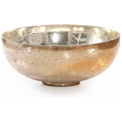 ANDALUCA Mercury Glass Round Bowl Cover