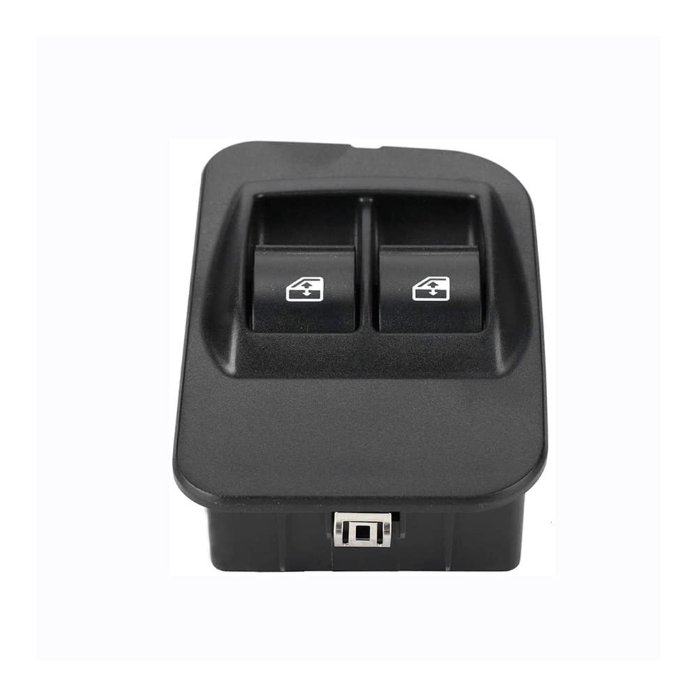 WOLWES Interruptor Ventana Energía para Peugeot para Bipper Power Interruptor De Control Ventana Puerta Conductor Izquierdo Botón Elevador Vidrio 735461275 Control Elevalunas Eléctrico