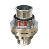 SagaSave Raccord Storz Haute Pression de 65mm, buse de Tuyau d'incendie, raccord Storz de Rechange pour Camion de Pompiers