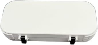 Protective Case for Retroid Pocket 5,Handheld Game Console Storage Box Shockproof Organizer with TPU Soft Lining (White)