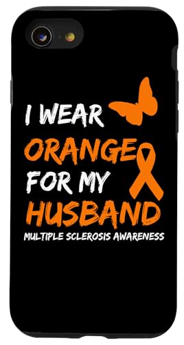 I Wear Orange For My Husband Multiple Sclerosis Ribbon �X�}�z�P�[�X iPhone SE (2020) / 7 / 8 �p