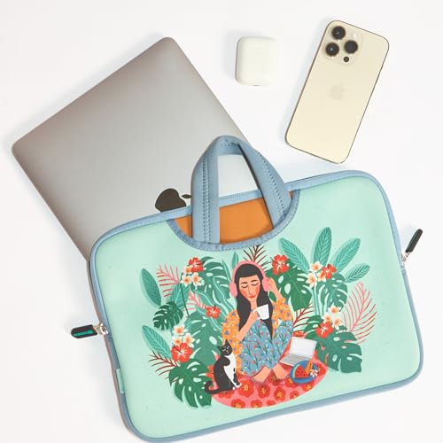 Chumbak Women's Laptop Sleeve/Bag (13 Inch)