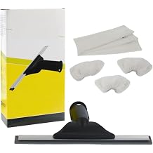 Cam Silme Aparat  ve Mikrofiber Bez Seti, Karcher SC1 SC2 SC3 SC4 SC5 ile Uyumlu, Toplam 7 Par a