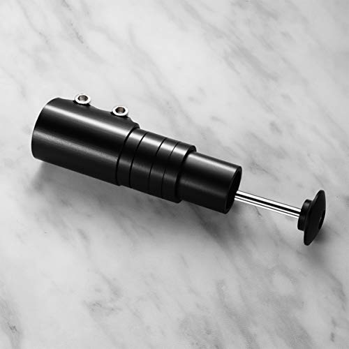 BESPORTBLE 1 Unidade Extensor de Haste de Garfo de Bicicleta Riser de Haste Preta Ajustável para Cic