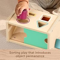 Fisher-Price Wood Montessori Object Permanence Box Learning Activity — image 3