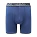 PUMA Men's 4-Pack Training Fit Performance Boxer Briefs, Blue/Black, Medium