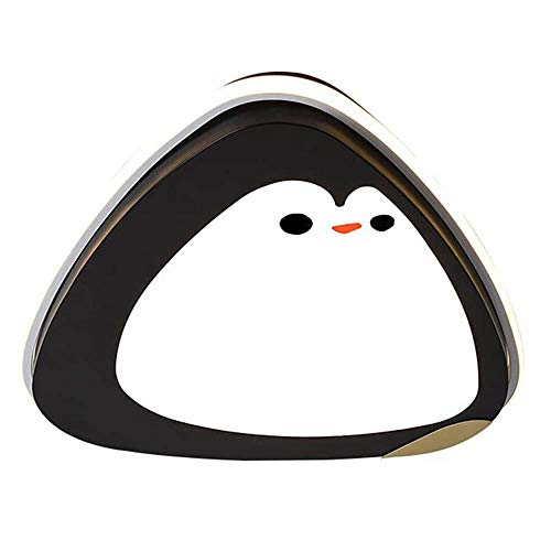 LED Lámpara De Techo Moderno Infantil Pingüino Luz De Techo,Proteger Los Ojos,Mando a Distancia Regulable,Colgante Plafón Creativo Decoración Iluminación NiñO NiñA Sala Comedor Dormitorio,30W,L40cm Cover