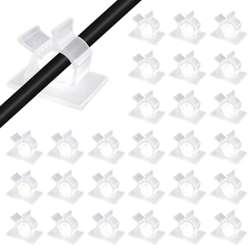 Viaky Self Adhesive Cable Clips, Wire Organize Cables Wire Management