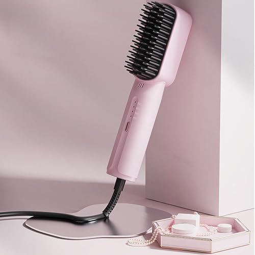 Cepillo alisador ionico 4 temperaturas 160-220°C rosa miniatura 4