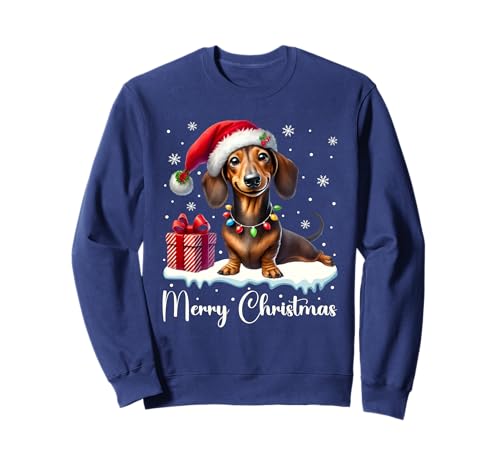 Weihnachtsoutfit Dackel Geschenke Dackel Pullover Dackel Sweatshirt