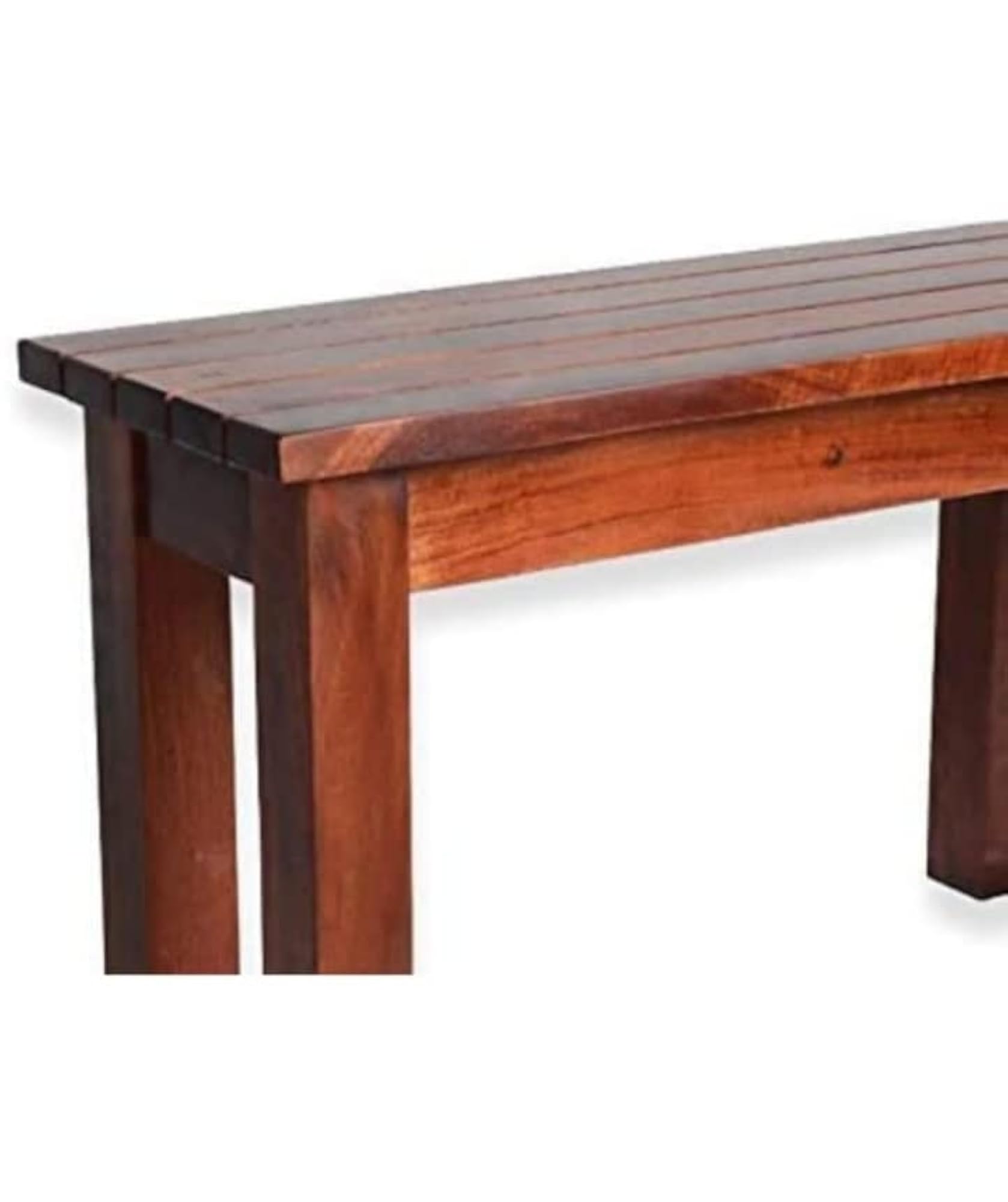 Solid Wood Dining 2 Seater Bench for Living Room