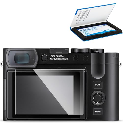 JJC �yLeica Q3��p�t���ی�K���X�z�����K���X �ی�t�B���� Leica Q3�����R���p �t�B���� �T�u���j�^�[�p ���d�x9H 0.3mm���K���X ���� ���� ���w�� ���E���h�G�b�W ����