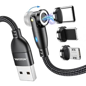 Vafoton A-12J 9Pin Magnet Ladekabel 2m