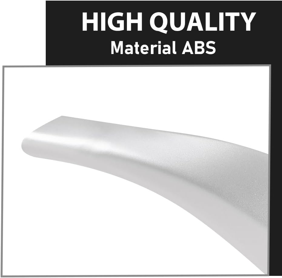 LQI Front Bumper Lower Grille Trim Molding 3pcs Silver Compatible with Toyota Camry SE XSE Model 2021 2022 2023 2024 Only 5312206130, 5312406260, 5312306190, TO1046115, TO1047115