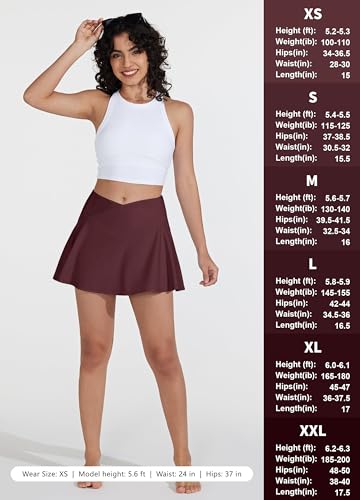 Falda de traje de baño cómoda con bolsillo para evitar rozaduras al nadar 6
