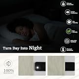 NICETOWN-Full Blackout Beige Curtains-40x90