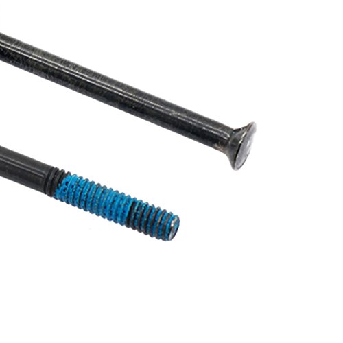 SHIMANO Cycling Men's Mountain Wheels WH-RS21-CL-R Spoke - Y012AP047 in Black - Replacement Part - 304mm