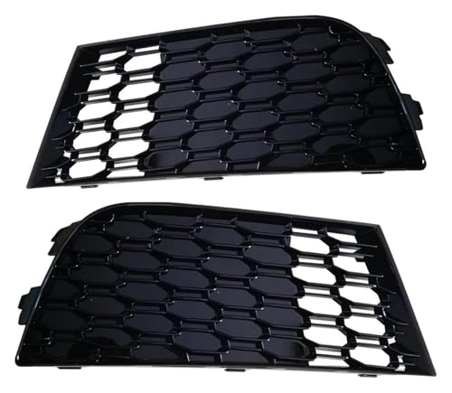 Grille avant calandre A3 8V S3 2016-2020 nid d'abeille cache antibrouillard pare-chocs