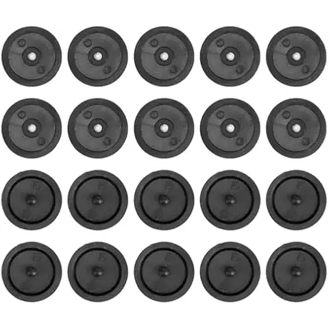 DHKFXKT 10 Sets Seat Belt Stop Buttons Cover