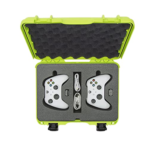 Nanuk 910 Waterproof Hard Case With Foam Insert For Xbox Controllers - Lime #TOP4