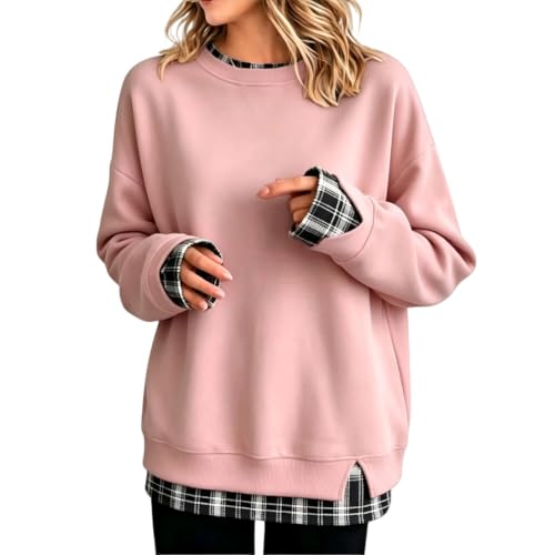 Image of Lcyu Women's Jumpers Sweatshirts Fashion Pullover Ladies Sweaters Clothing Cardigans for Women UK V Neck Cropped Long Sleeve Knitted Sweater Chunky Cable Knit Warm Winter Longline Open Front Cotton
