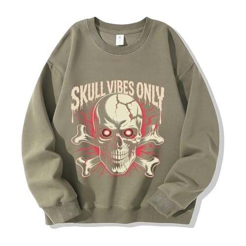 Gothic Skull Sweatshirt - 2025 Halloween Horror Characters Sweatshirt