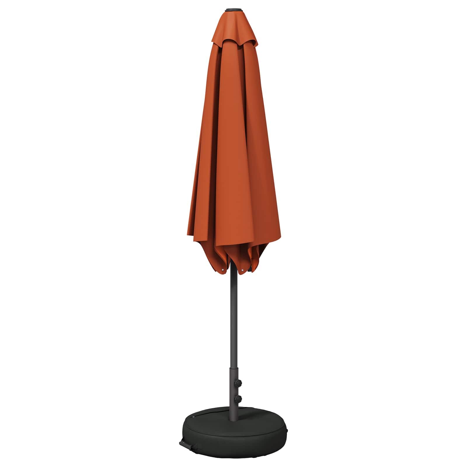 Prostokątny parasol przeciwsłoneczny 300 x 300 cm poliester z podstawą