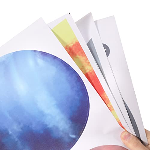 Solar System And Planets Wall Decal Set - Solar System Planets Space Wall Sticker,Sun And Planets Wall Stickers Set Kids Room Decor,Sun Wall Decal/Solar System Decal/Space Wall Decal,Space Galaxy Mural Sun Boy Bedroom Decor #TOP5