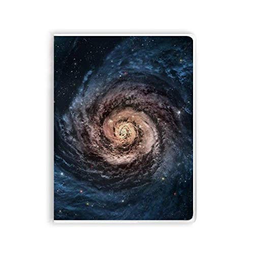 Carnet de notes Whirlpool souple et illustré d'une nébuleuse