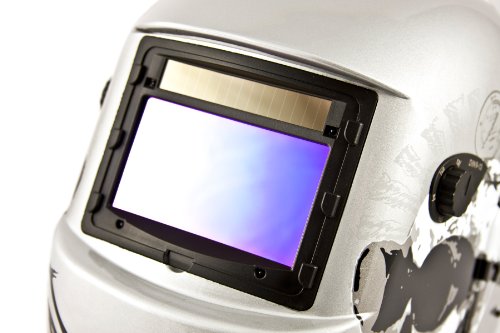 Forney 55655 Automatic Darkening Welding Helmet, Anarchy, Skull With Goggles #TOP3