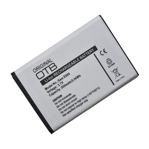 Akku für Samsung GT-E1190 / E1190 550mAh Li-Ionen (AB463446BU)