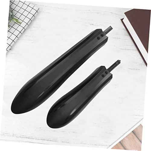 Guardabarros de bicicleta Abaodam de 2 piezas para carretera con diseño curvado resistente 2