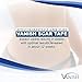 Vanish Professional Silicone Scar Removal Sheets for Scars Caused by C-Section, Surgery, Burn, Keloid, Acne, and more | Drug-Free, 4 Reusable Sheets, Helpful eBook Included (2 Month Supply)