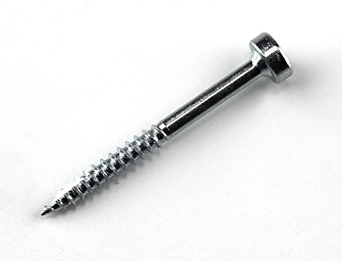 Kreg Sps-F150-100 Zinc Pocket Screws, 1-1/2 Inch #6 Fine Thread, Pan Head (100 Count) #TOP1