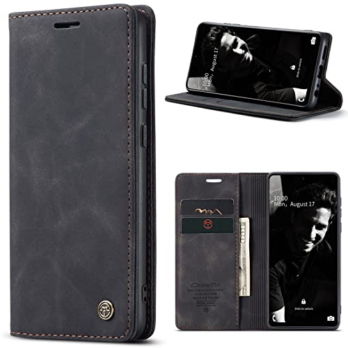Celular Capa Samsung A21S Case Carteira e Abre-e-Fecha de Capa Suporte Função Kickstand Pacotes Prot