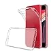 Produktbild Simpeak Silikon Hülle Kompatibel für iPhone SE 2020/8/7 [4,7 Zoll], Handyhülle Kompatibel mit iPhone SE 2020 Soft TPU Durchsichtige Dünn SchutzHülle Case - Transparent