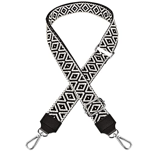 TEUEN Verstellbar Schultergurt 3.8cm Breit, Schulterriemen für Handtaschen Riemen, 95-145cm Taschengurt zum Wechseln Tragegurt DIY Umhängegurt für Tasche Cover