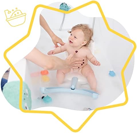 Badabulle Foldable Baby Bath seat, Blue