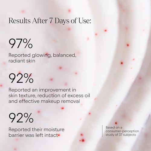 ALPYN Hydrating Cold Cream Cleanser with Vitamin C & Juneberry | Removes Dirt, Oil & Makeup | Exfoliates Dryness for Soft & Smooth Skin | 3.9 oz / 115 ml