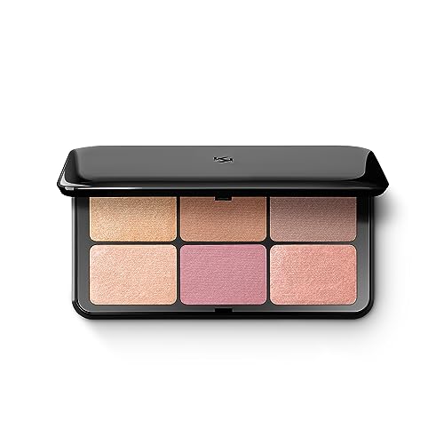 KIKO Milano Irresistible Total Look Face Powder Palette 01 | Paleta Sypkich Produktów Do Twarzy, Zawierająca 2 Bronzery, 2 Róże I 2 Rozświetlacze