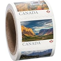 100Pcs Coil Roll Canada Post-age Stamp Permanent 2024 From Far and Wide (P)