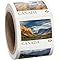 100Pcs Coil Roll Canada Post-age Stamp Permanent 2024 From Far and Wide (P)