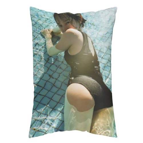 吉岡里帆155 抱き枕カバー クッションカバー インテリア グズ い背当て飾り 座布団 置物 抱きまくら 16 "x24 "