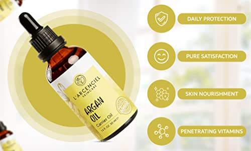 L'arcenciel Skincare Argan Oil (3.2 Fl .Oz) 100% Pure And Natural, Cold Pressed, Hair, Skin And Nails #TOP6